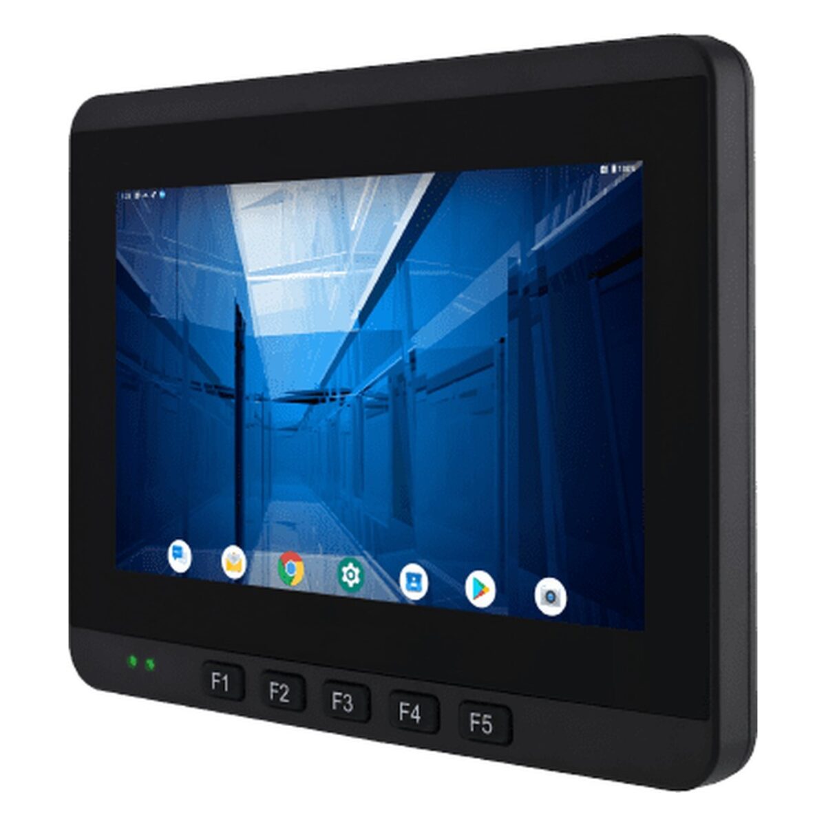 Winmate FM07MG 7 inch vehicle mount computer, angled view