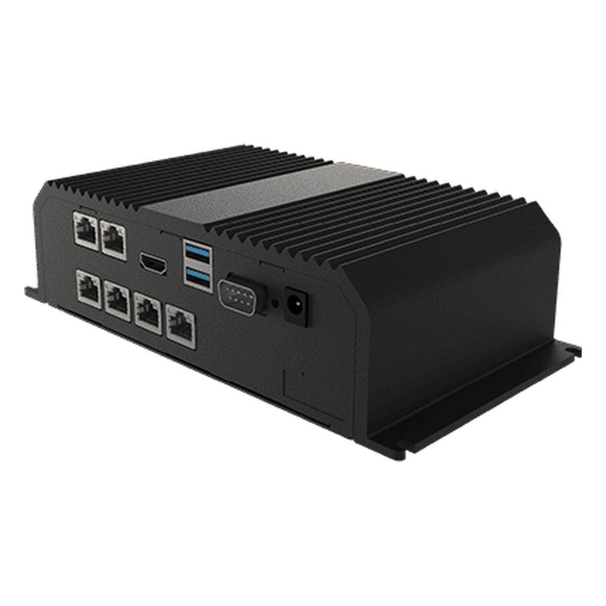 Winmate IE32SB3-101-6L embedded computer, angled view