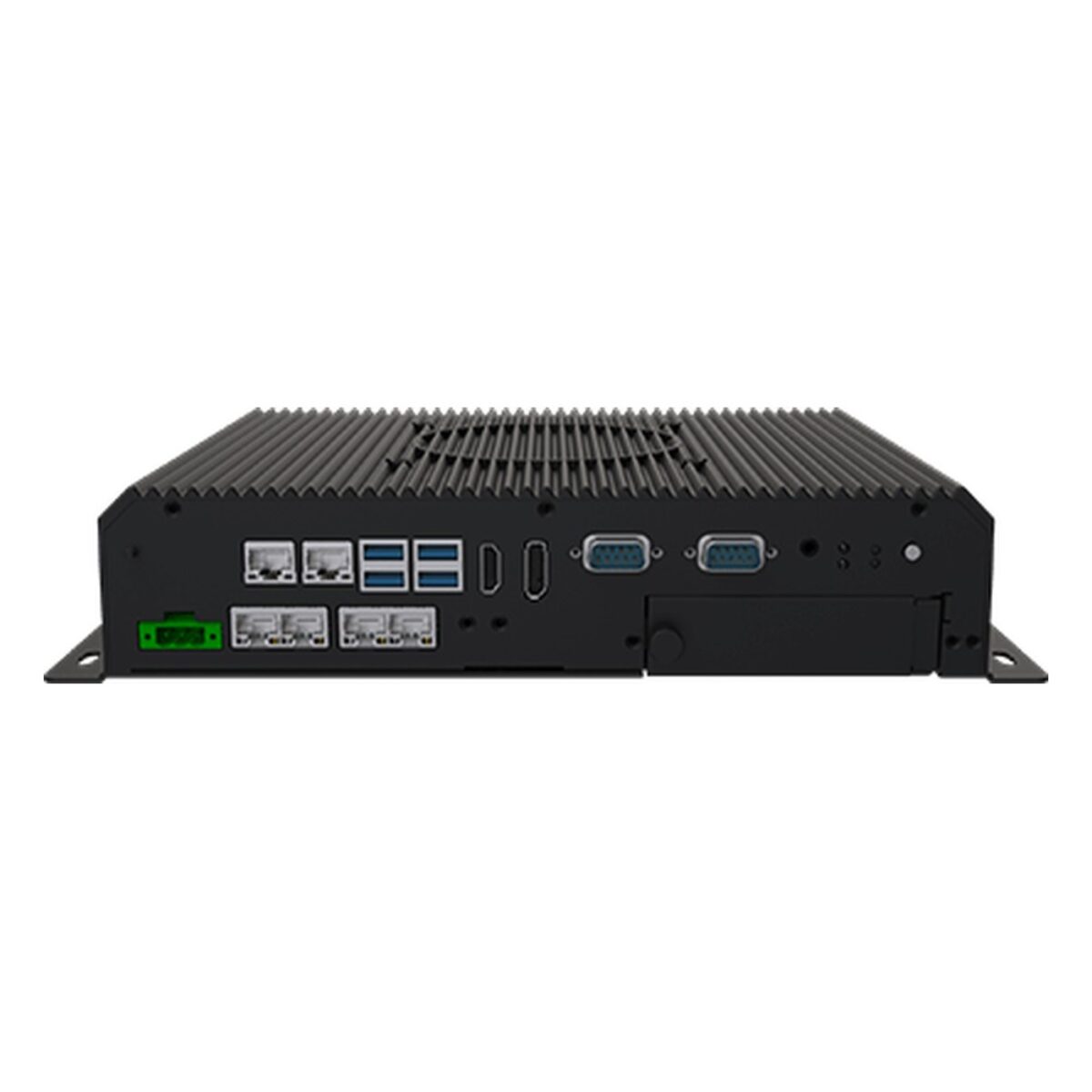 Winmate ITMH100-6L box PC, front view