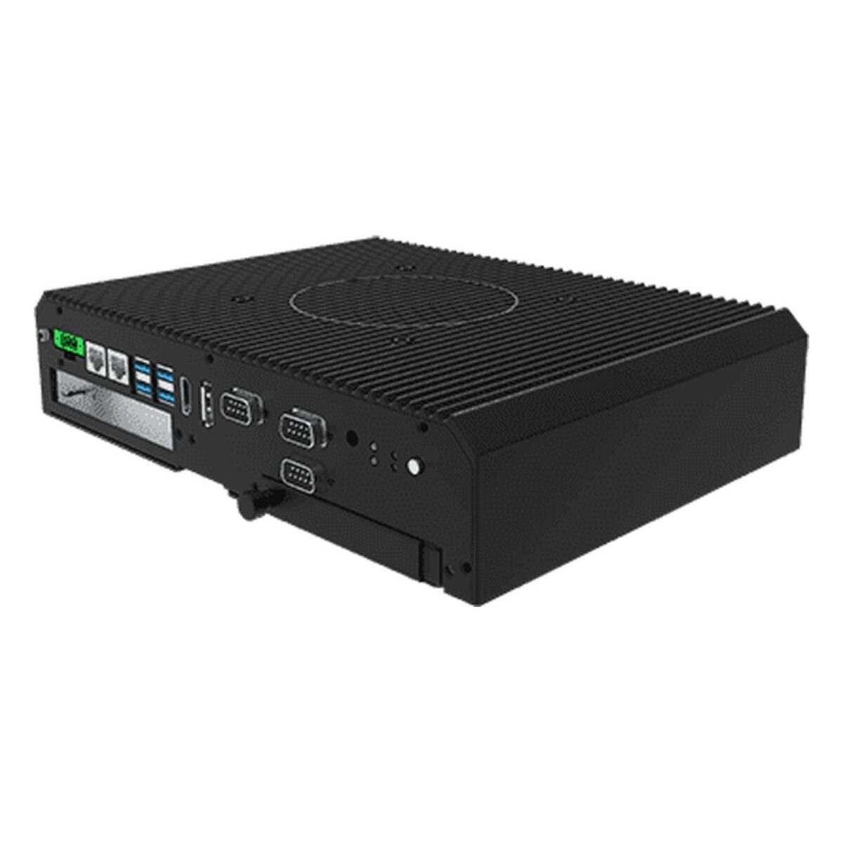 Winmate ITMH100-EX embedded computer, angled view