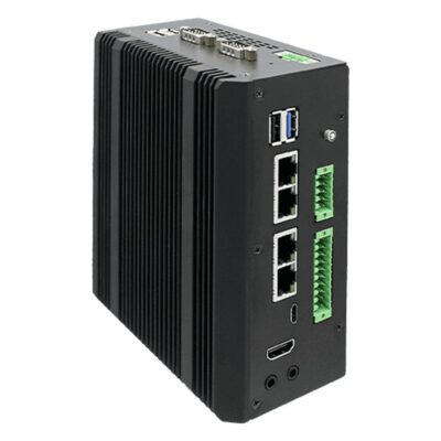 NTDRW100 NVIDIA Jetson Orin Nano Edge AI DIN-Rail Box PC with 9 to 36V DC and Wide Temperature