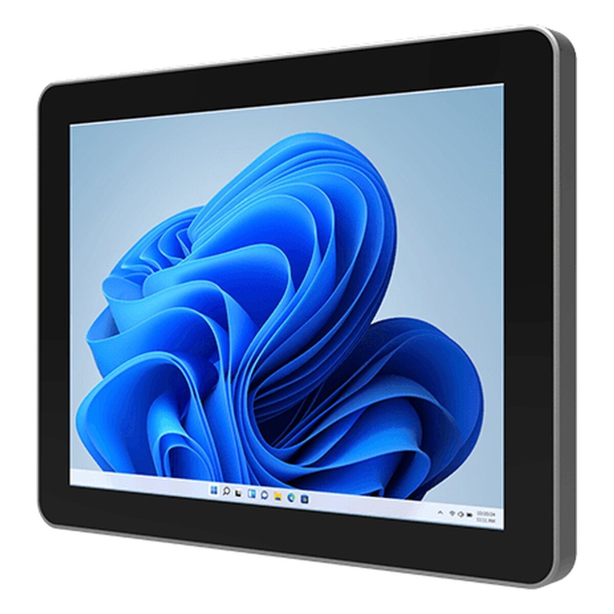 Winmate R10IAN3S-GST2 10.4 inch panel PC, angled front view