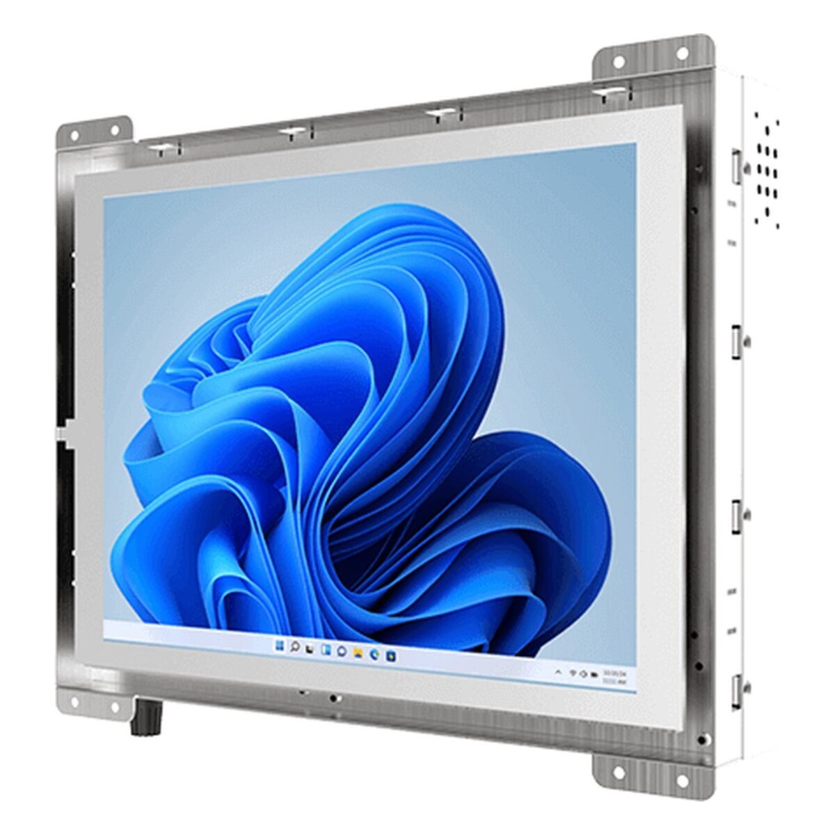 Winmate R10IAN3S-OFT2 10.4 inch panel PC, angled front view