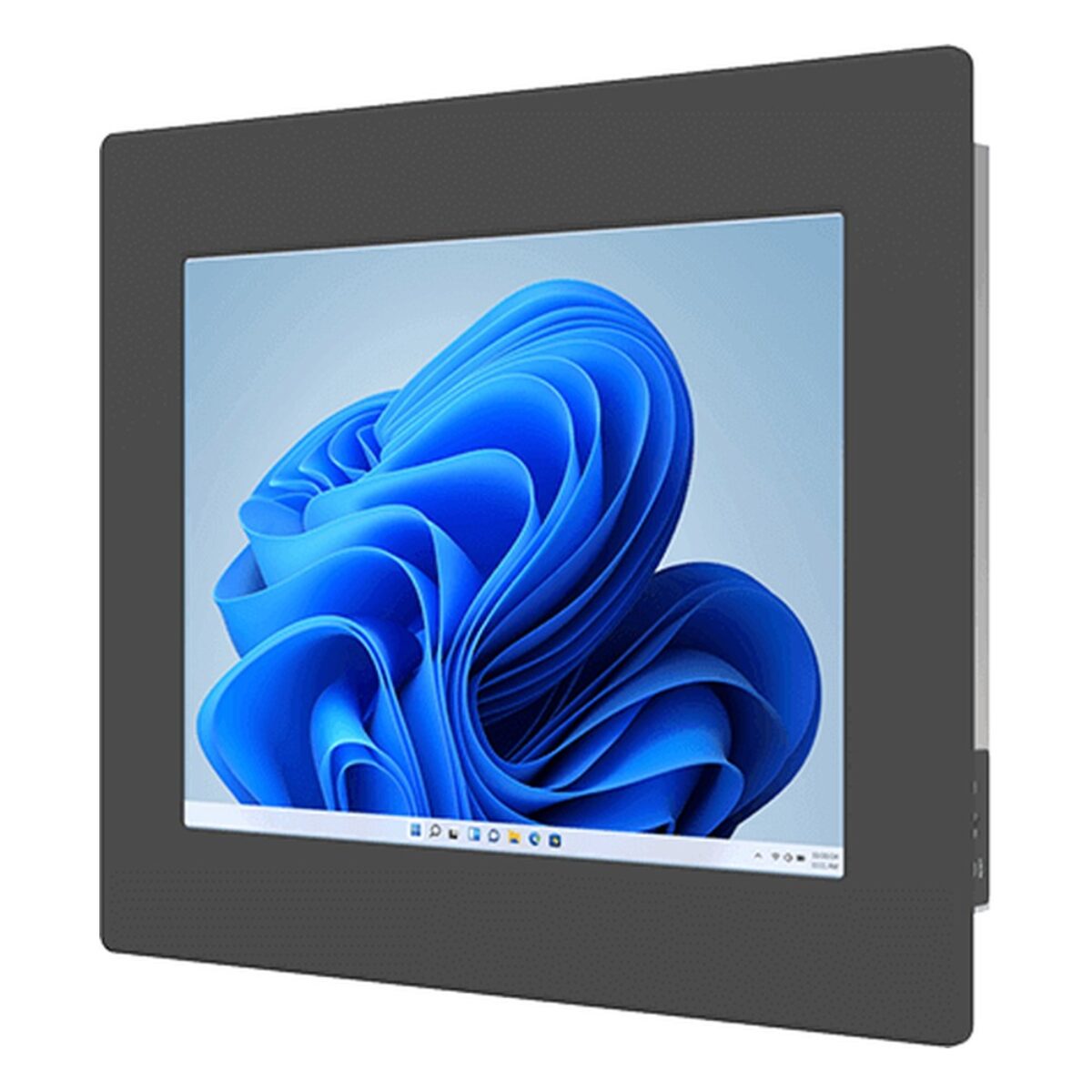 Winmate R12IAN3S-IPM2 12.1 inch panel PC, angled front view