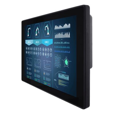 R12L100-PCM2(HB) 12.1″ PCAP Touch Monitor with MIL-STD-810G and Optional 1000 Nit Panel