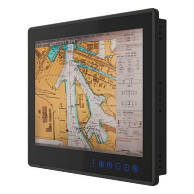 R15IAD3S-MRA3FP 15″ ECDIS Marine Panel PC with 13th Gen Intel Core i5-1335U and 9 to 36V DC