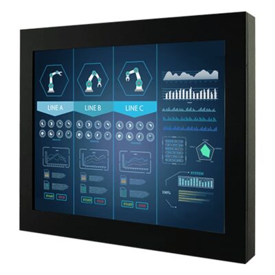 R15L100-CHA3 15″ Chassis Monitor with Resistive Touch and 500 Nits