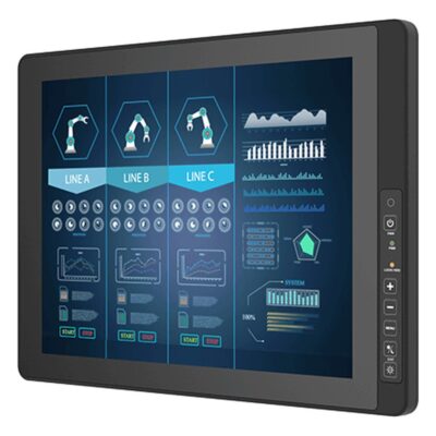 R15L100-VMC3-P(HB) 15″ Rugged Vehicle Mount PCAP Monitor with XGA Display and Optional 1000 Nit Panel