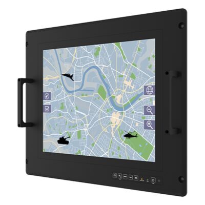 R17IAD3S-MLA1FP 17″ Defense Panel PC with Intel Alder Lake Core i5-1235U, MIL-STD-810H and MIL-STD-461
