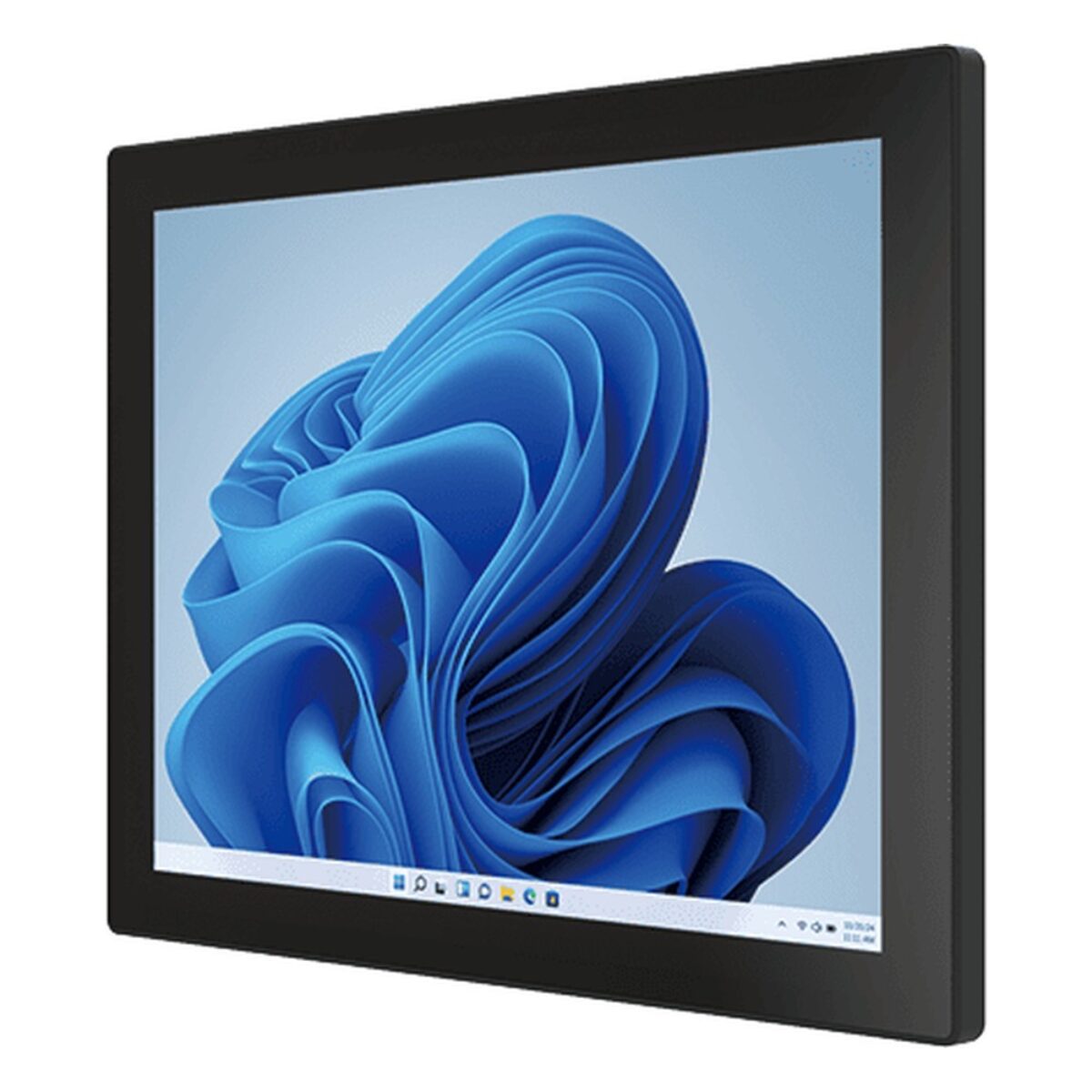 Winmate R19IAD7T-GPM1 19 inch panel PC, angled front view
