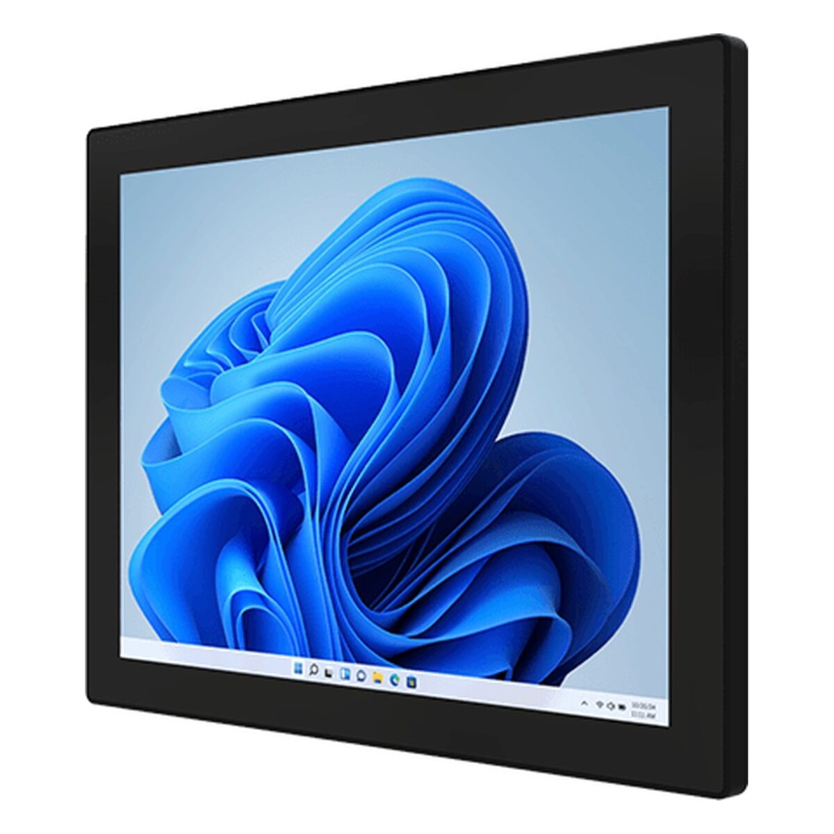 Winmate R19IAN3S-GCM1 19 inch panel PC, angled front view