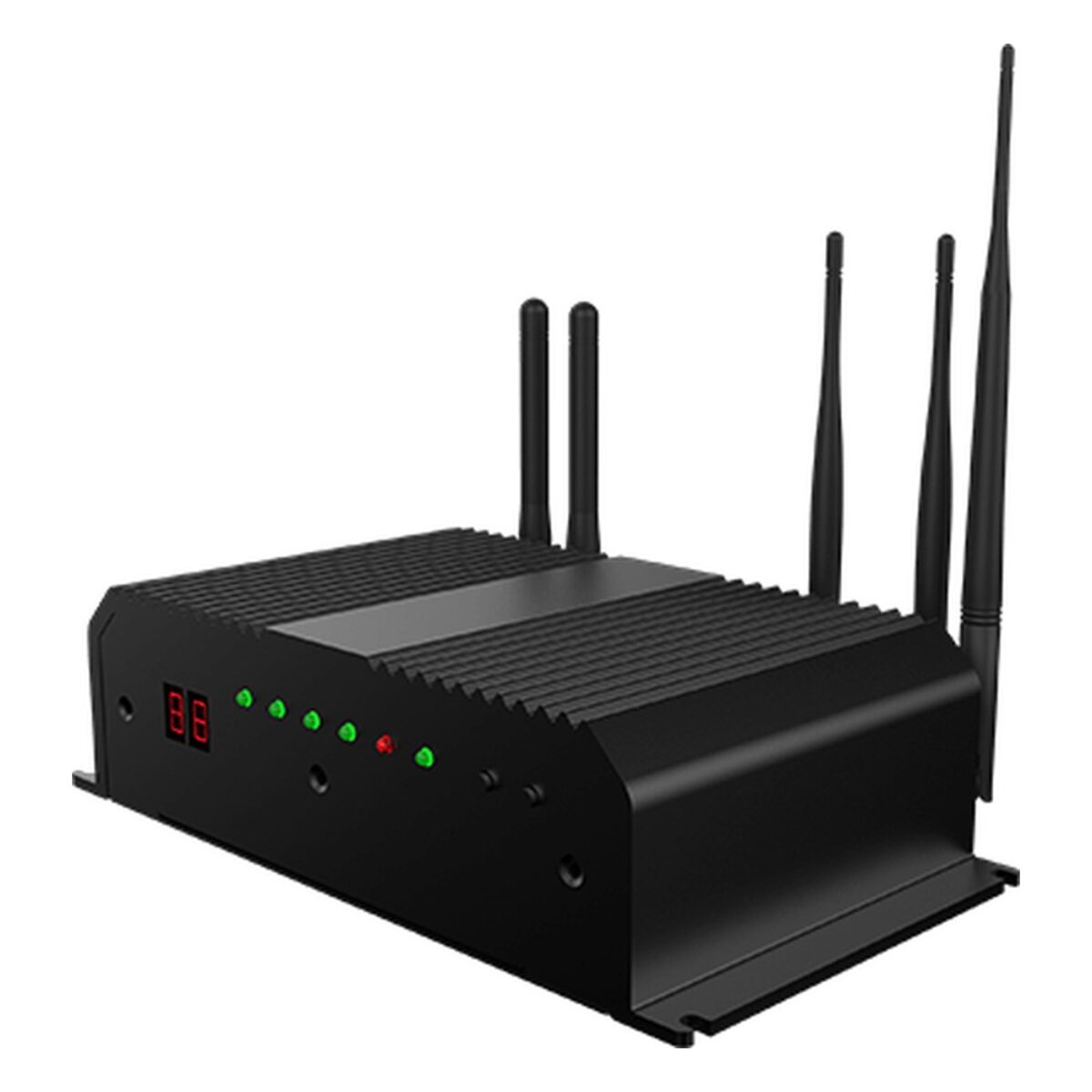 Winmate RG100 IoT gateway, angled view