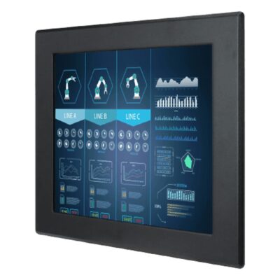 S17L500-IPM1 17″ Front IP65 Monitor with Resistive Touch and SXGA LCD