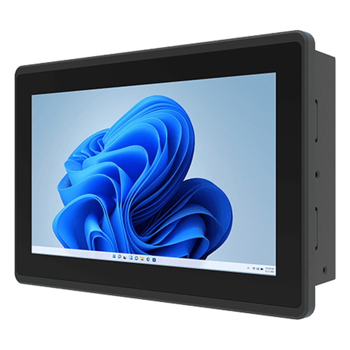 Winmate W07IAN3S-EHT1 7 inch HMI panel PC, angled front view