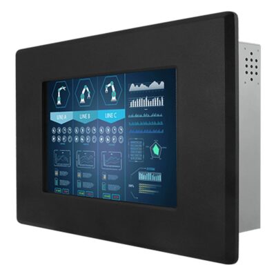W07T700-IPO1HB 7″ Front IP65 Monitor with 1000 Nit WSVGA Display and Resistive Touch