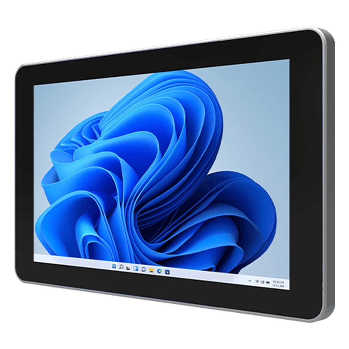 Winmate W10IAN3S-GCH2 10.1 inch panel PC, angled front view