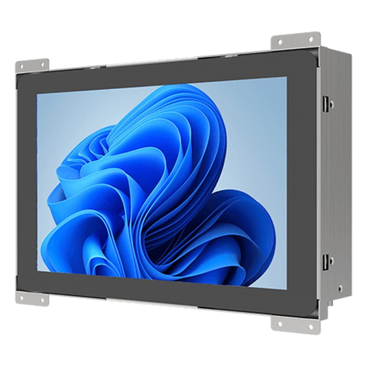 Winmate W10IAN3S-POA1 10.1 inch HMI panel PC, angled front view