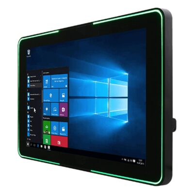 W10IE3S-PCH2LB 10.1″ PCAP Touch Panel PC with Intel Elkhart Lake Celeron N6211 and WXGA Display