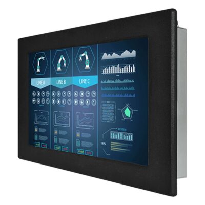 W10L100-IPH2 10.1″ Front IP65 Monitor with Resistive Touch and WXGA LCD