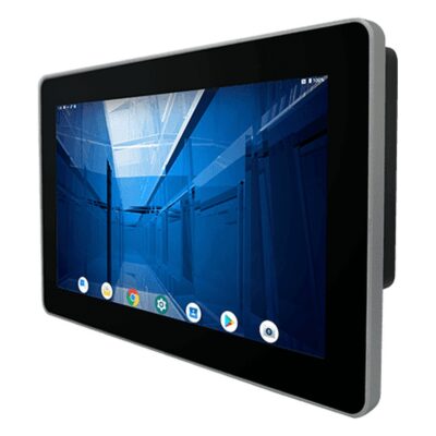 W10MG3S-PCH2LB-PoE 10.1″ PCAP Touch Panel PC with Arm-Based MediaTek Genio 510 and MIL-STD-810H