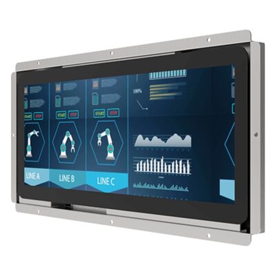 W12L100-POB1 12.3″ PCAP Open Frame Monitor with 1000 Nit 1920 x 720 Display and 1000:1 Contrast