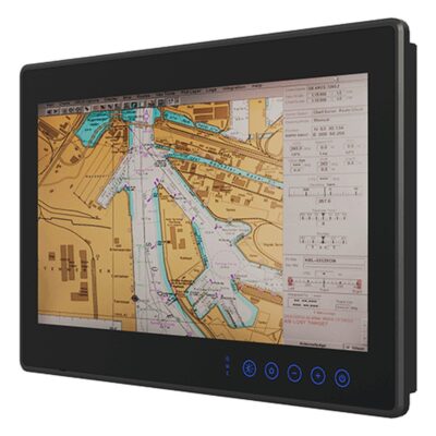 W15IAD3S-MRC3FP 15.6″ ECDIS Marine Panel PC with Intel Raptor Lake Core i5-1335U and 9 to 36V DC
