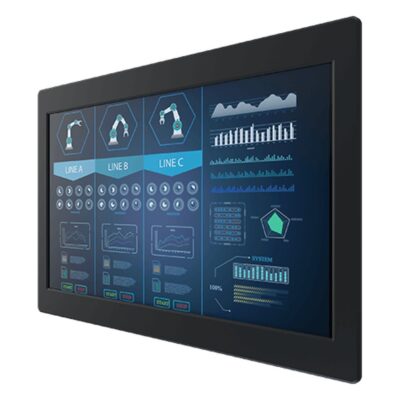 W22L100-PMB1OD 21.5″ Sunlight Readable Panel Mount Monitor with 1000 Nit FHD Display and Wide Temperature