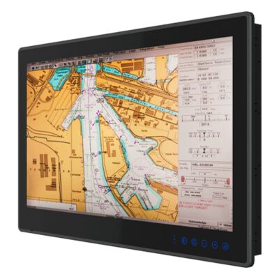 W24IAD3S-MRA2FP 23.8″ ECDIS Marine Panel PC with Intel Raptor Lake Core i5-1335U and 9 to 36V DC