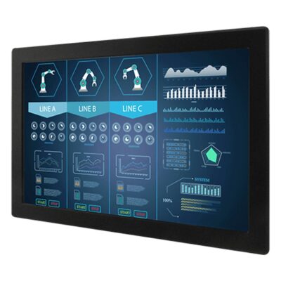 W24L100-IPA2TR 23.8″ Front IP65 Monitor with Transflective LCD and Resistive Touch