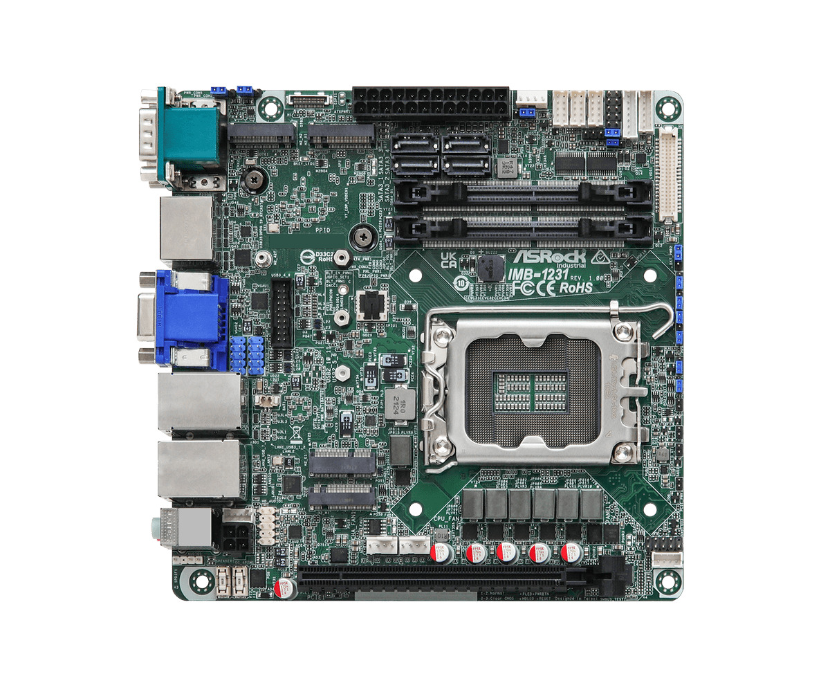 IMB-1231 : Intel 12th Gen Mini-ITX Motherboard with Q670 Chipset | Things  Embedded USA