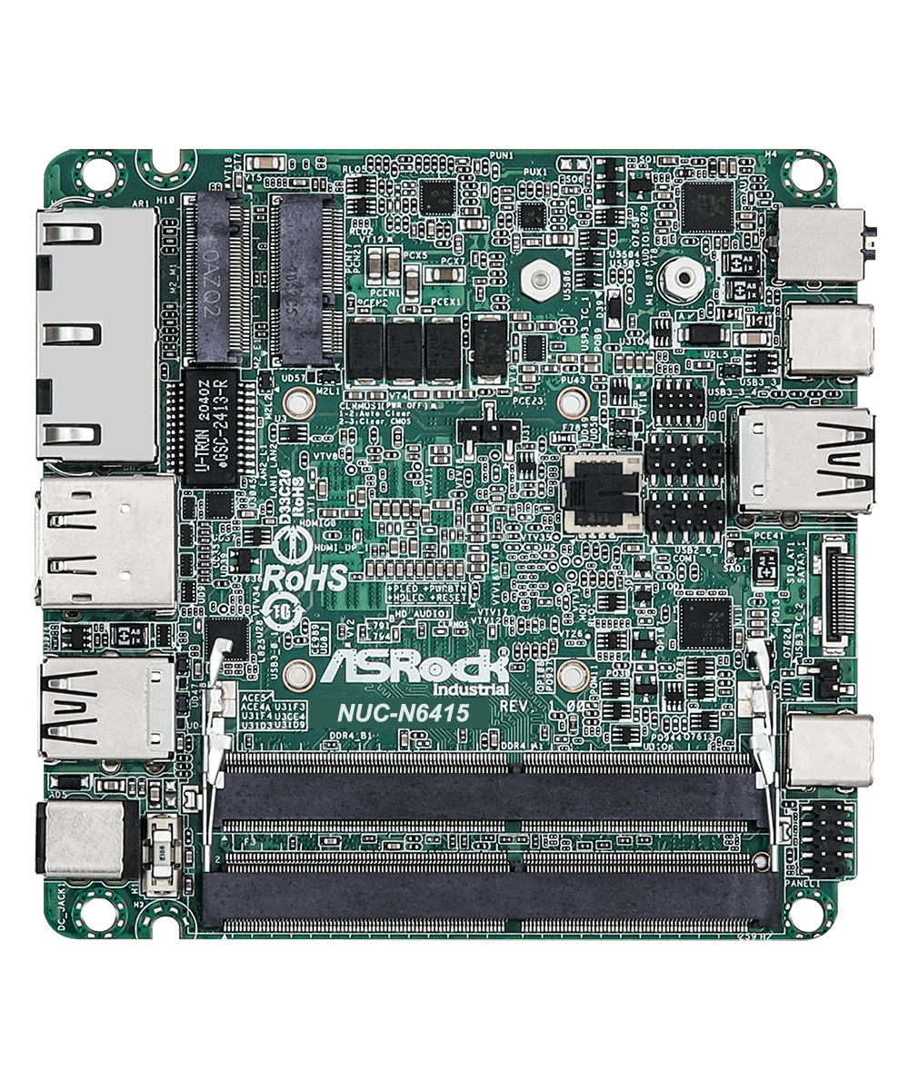 NUC ASRock Industrial NUC Motherboards
