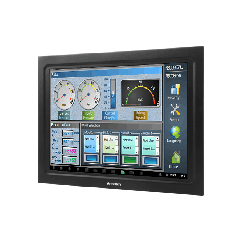 TPM Arestech Panel Mount Touch Monitors