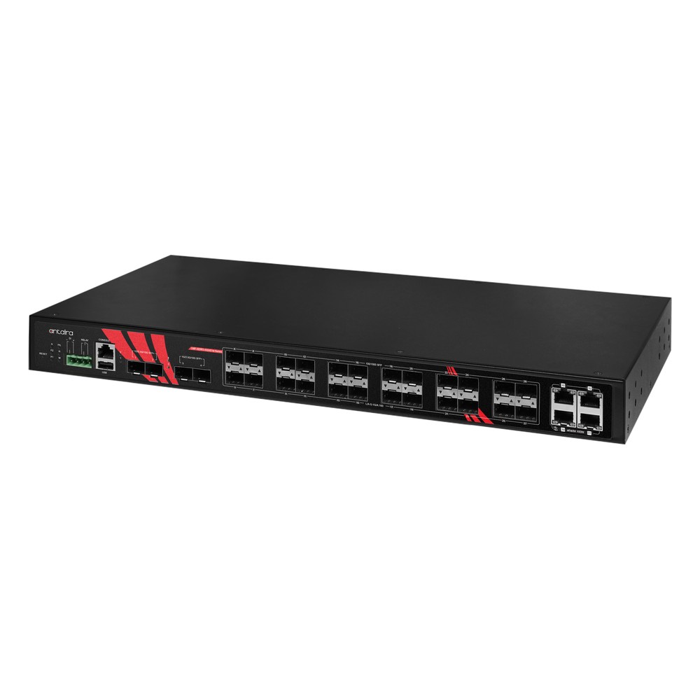 LMP and QMP Antaira Managed PoE Switches